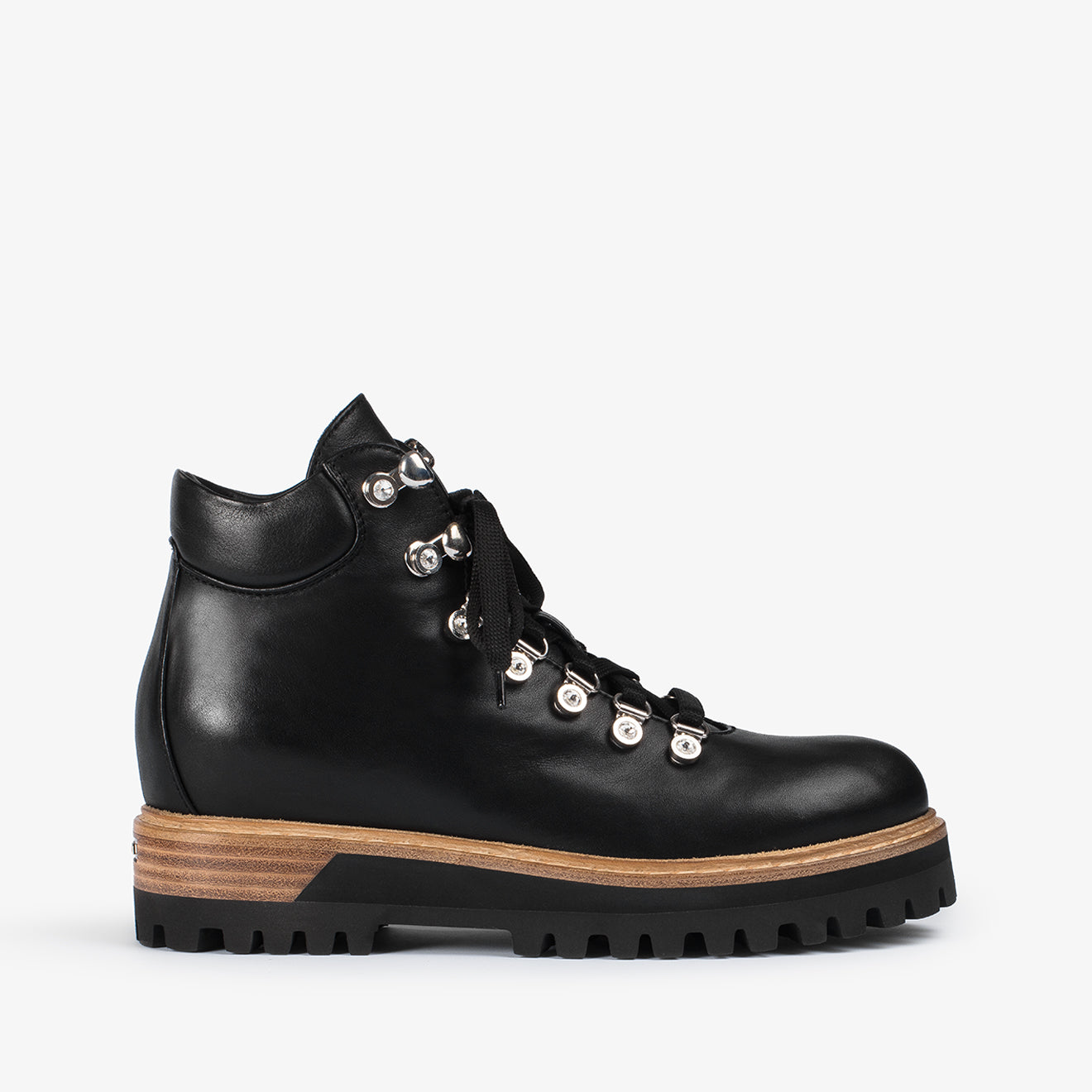 ST. MORITZ TREKKING BLACK,CRYSTAL | Le Silla Outlet