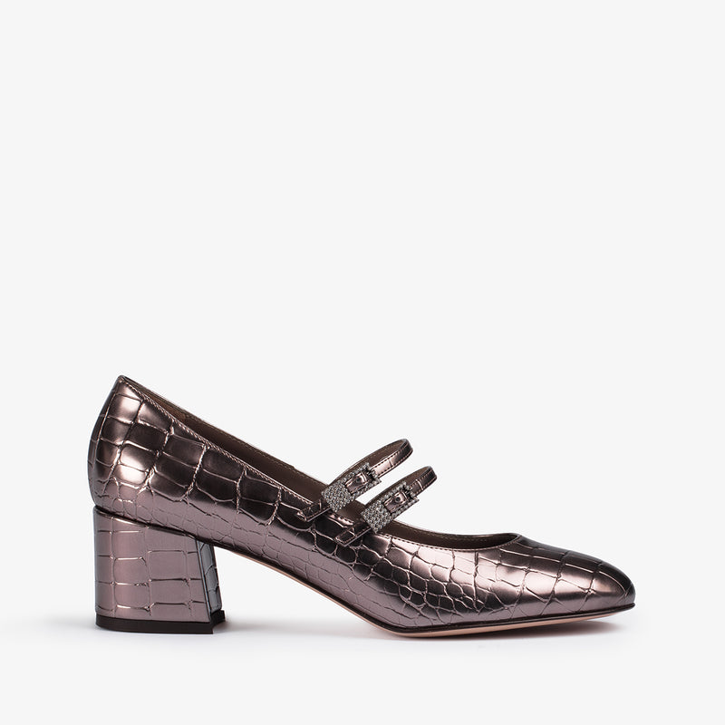 DANIELLE MARY JANE 50 mm - Mid Heels Pumps | Le Silla Outlet