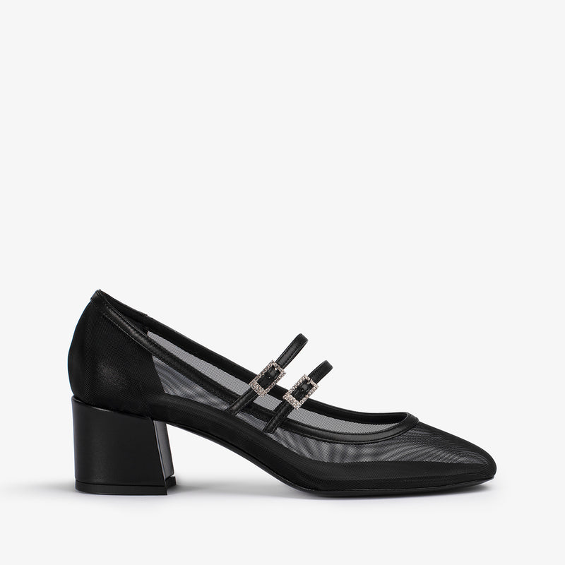 DANIELLE MARY JANE 50 mm - Mid Heels Pumps | Le Silla Outlet