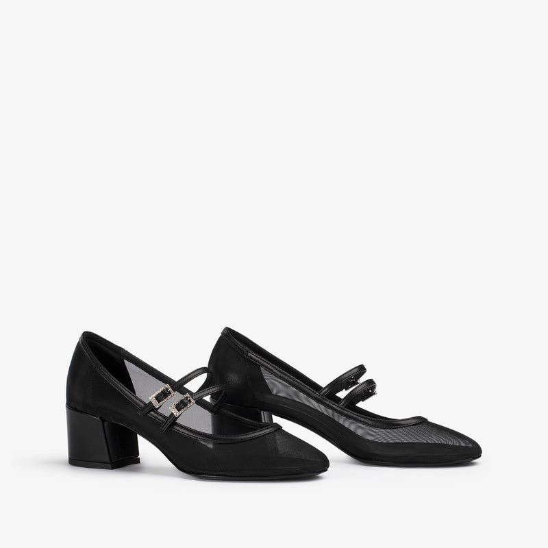 DANIELLE MARY JANE 50 mm - Mid Heels Pumps | Le Silla Outlet