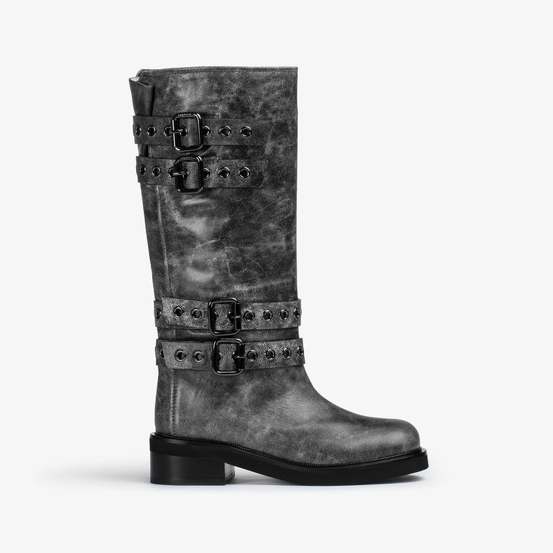 STIVALE HARLEY 50 mm - Stivali e Stivaletti Flat | Le Silla Outlet