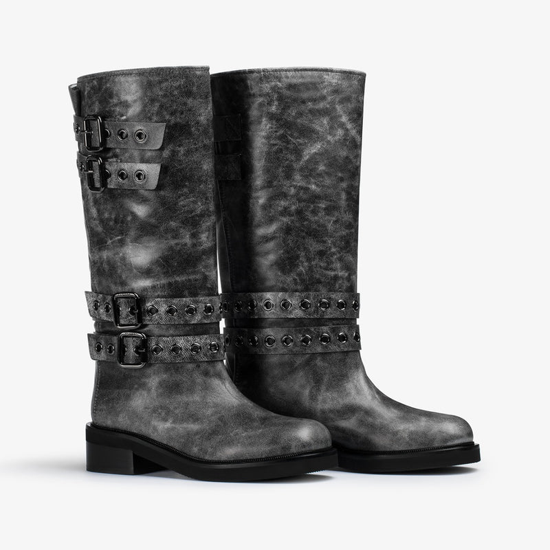 STIVALE HARLEY 50 mm - Stivali e Stivaletti Flat | Le Silla Outlet