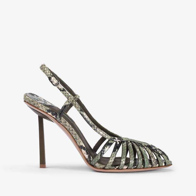 SLINGBACK CAGE 100 mm - Slingback  | Le Silla Outlet