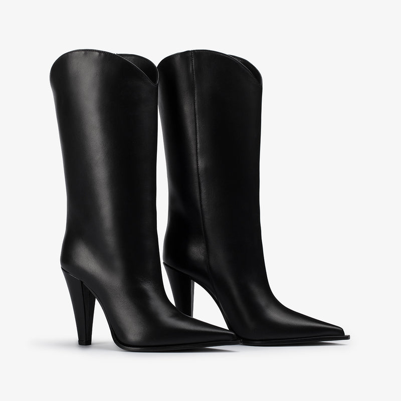 TESS COWBOY ANKLE BOOT 110 mm - Boots and Ankle Boots | Le Silla Outlet