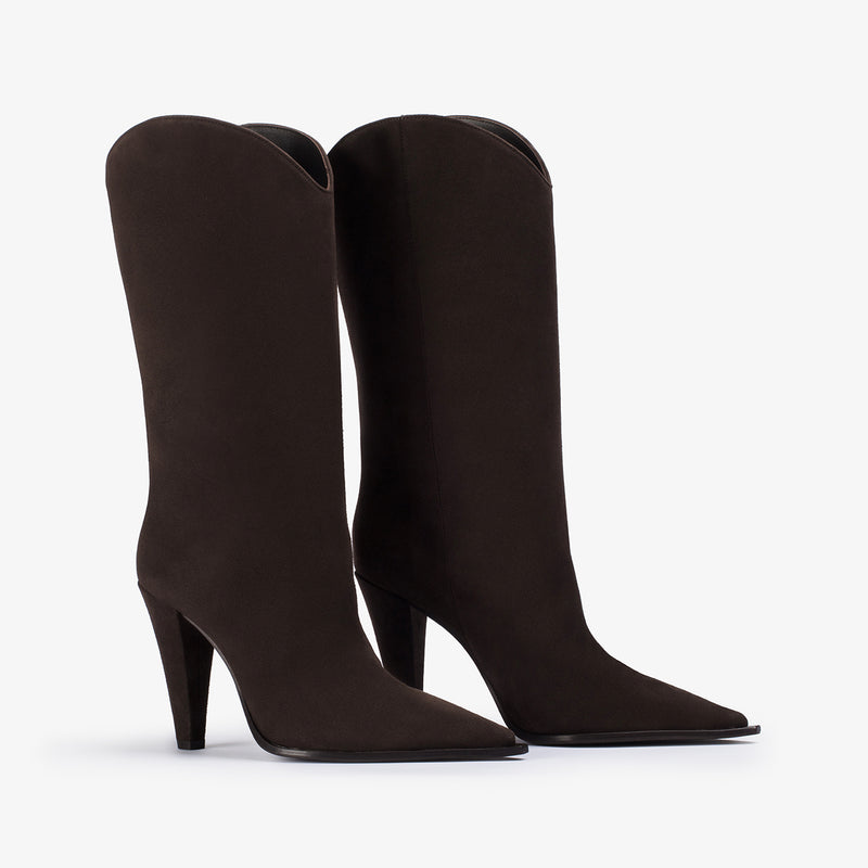 TESS COWBOY ANKLE BOOT 110 mm - Boots and Ankle Boots | Le Silla Outlet