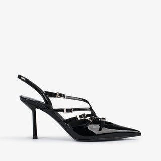 SCARLET SLINGBACK 80 mm