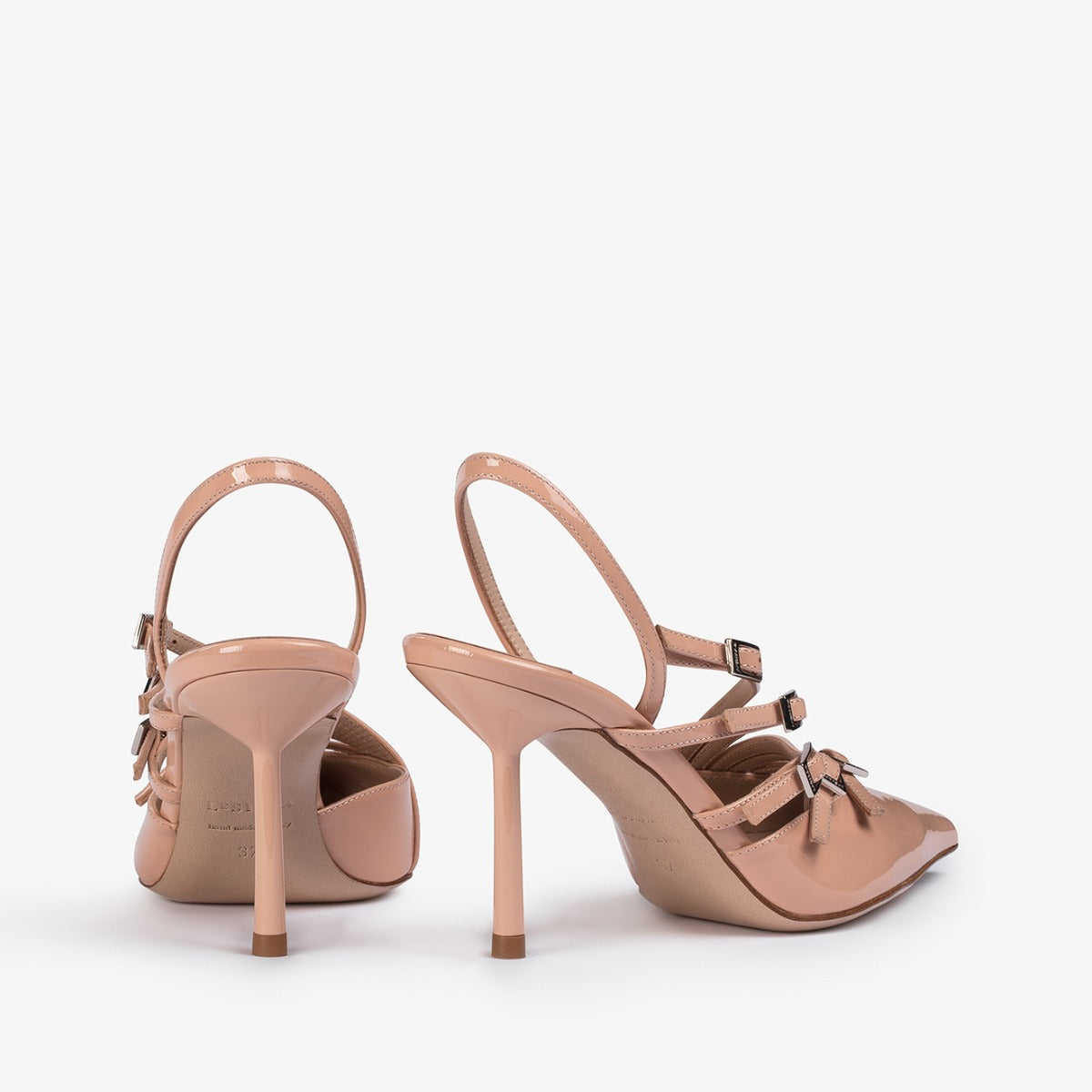 SCARLET SLINGBACK 80 mm