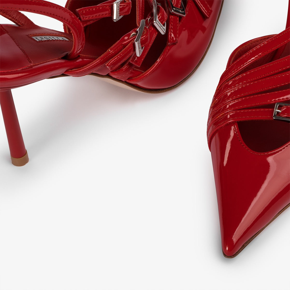 SCARLET SLINGBACK 80 mm