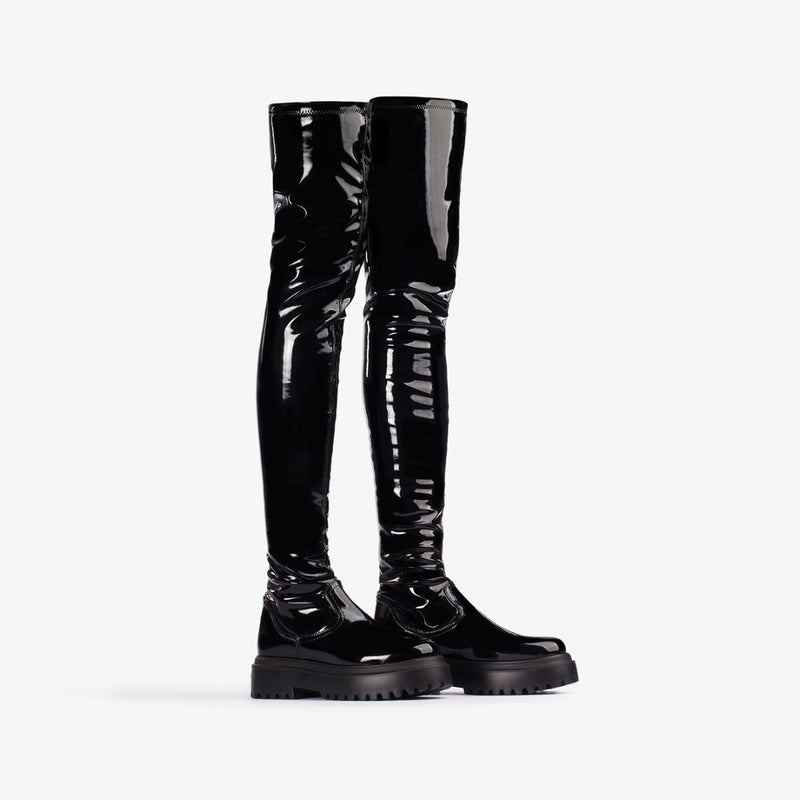 RANGER THIGH-HIGH BOOT 50 mm - Boots Sale | Le Silla Outlet