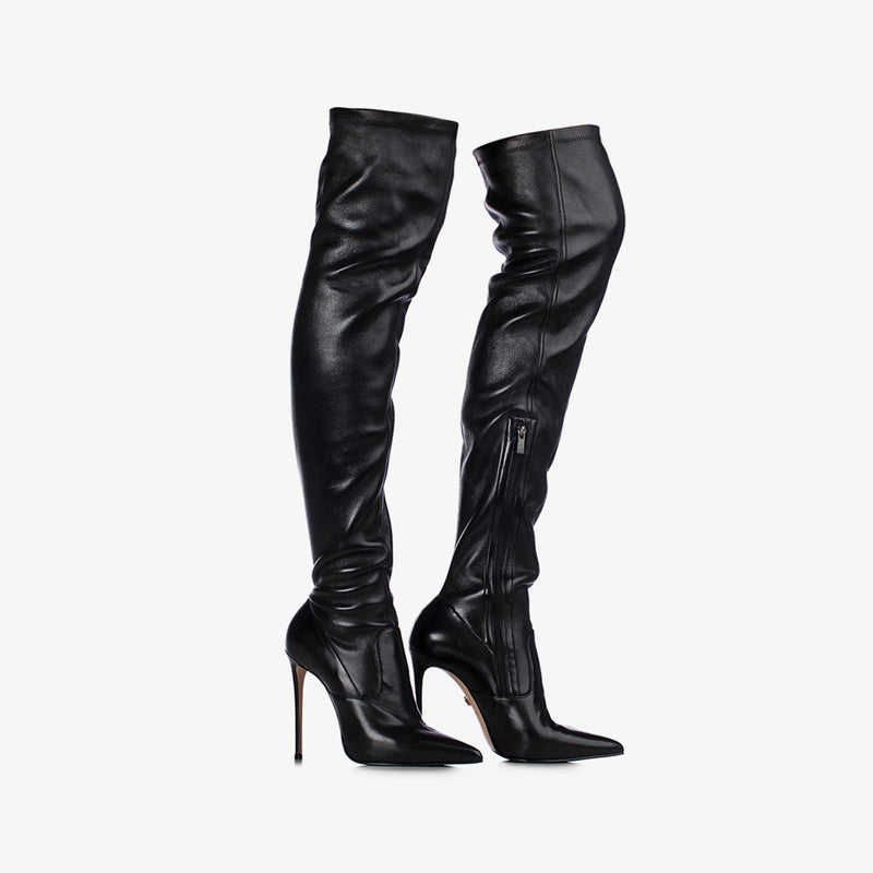 EVA THIGH-HIGH BOOT 120 mm - Boots and Ankle Boots | Le Silla Outlet