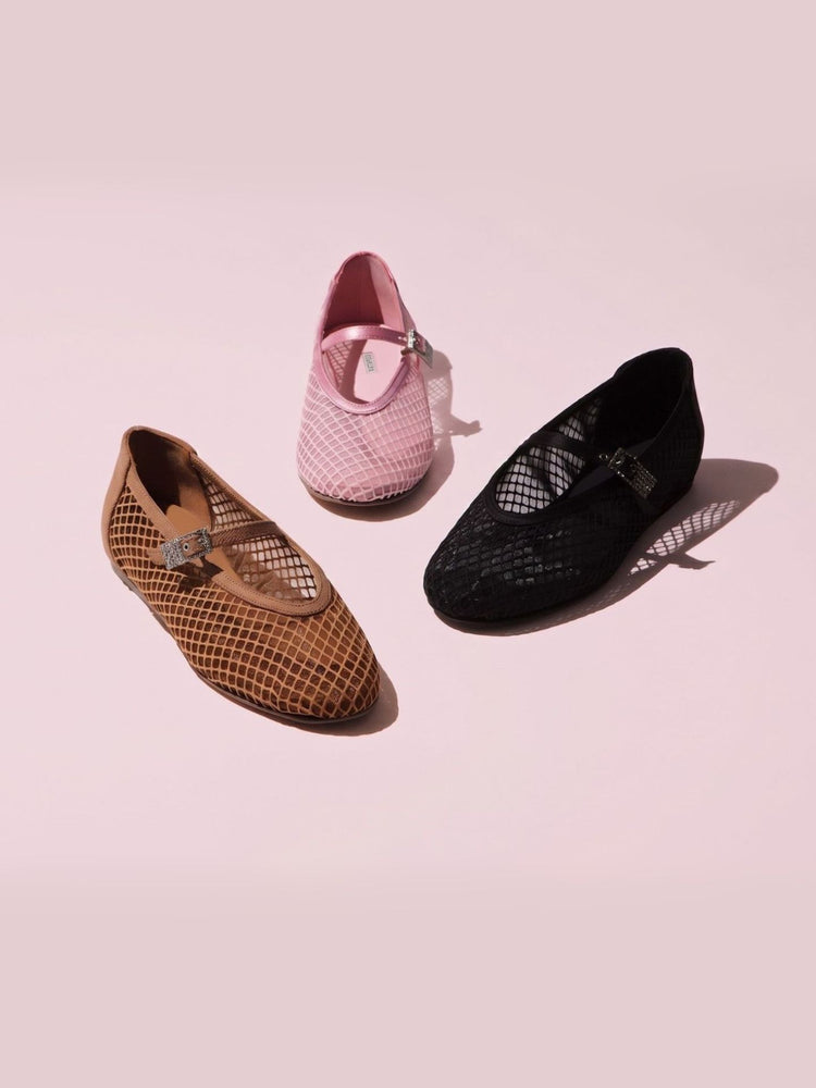 
Greta: ballet flats with jewel detail | Le Silla Outlet